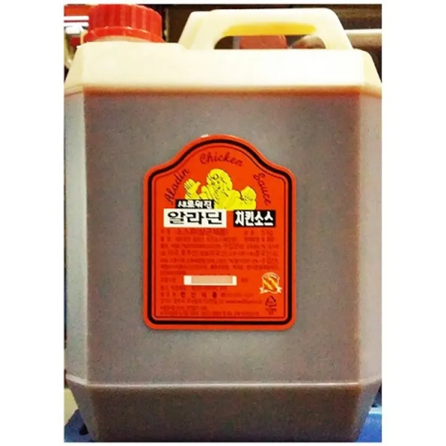 매운맛 양념치킨소스(알라딘 5kg) 업소용 말통 액상 핫소스 이미지