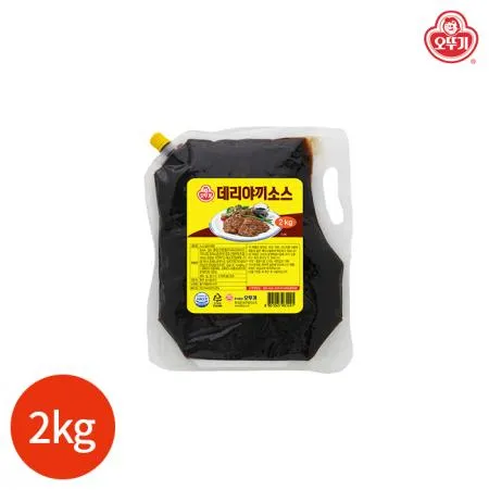 오뚜기 데리야끼 소스 2kg x 1봉 업소용