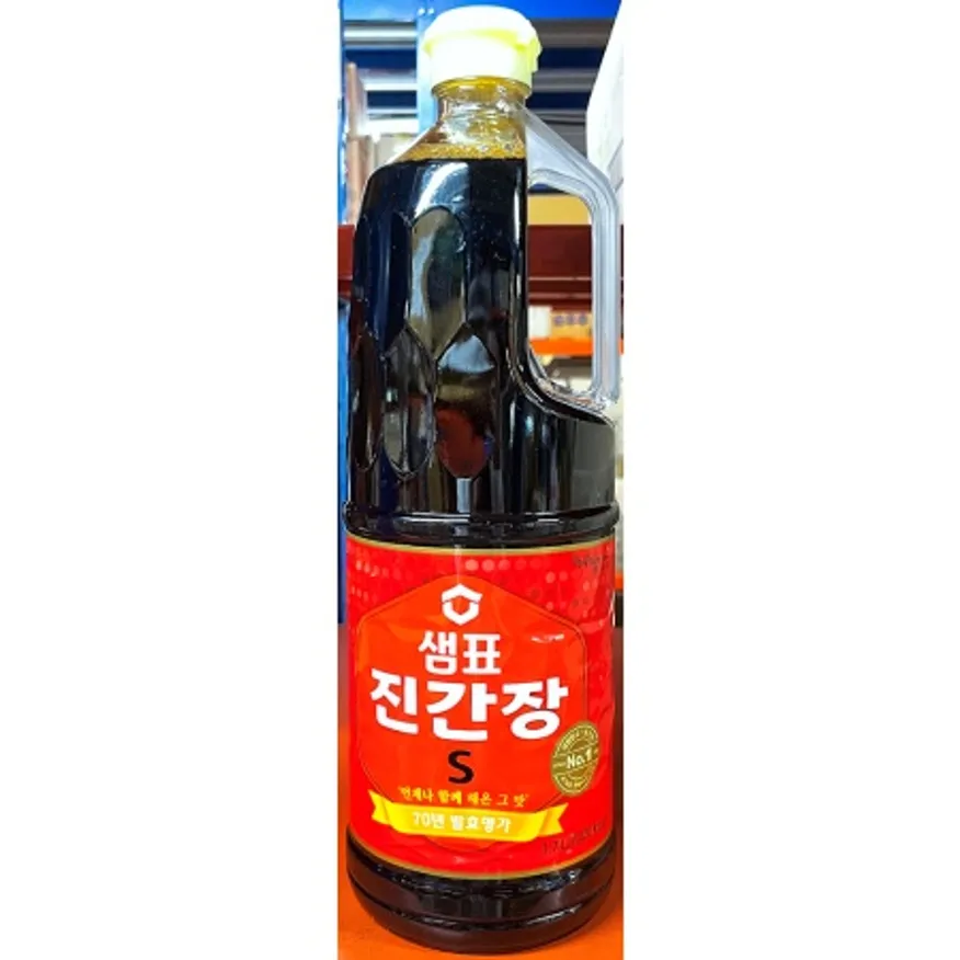 샘표 진간장S 1.7리터 양조간장 이미지