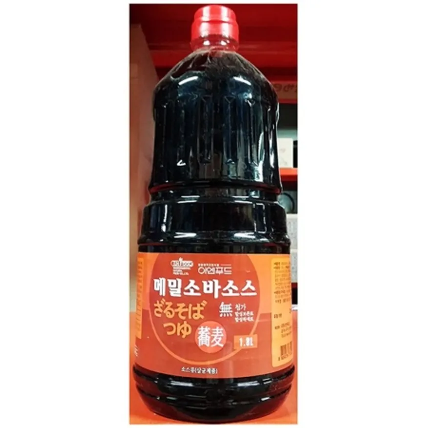 모밀소스(이엔 1.8L) 메밀소바 육수 양념 업소용 이미지