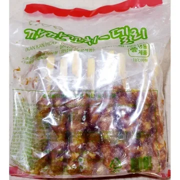 닭꼬치(깐깐 영해식품 20g x40) 닭다리살 양념육