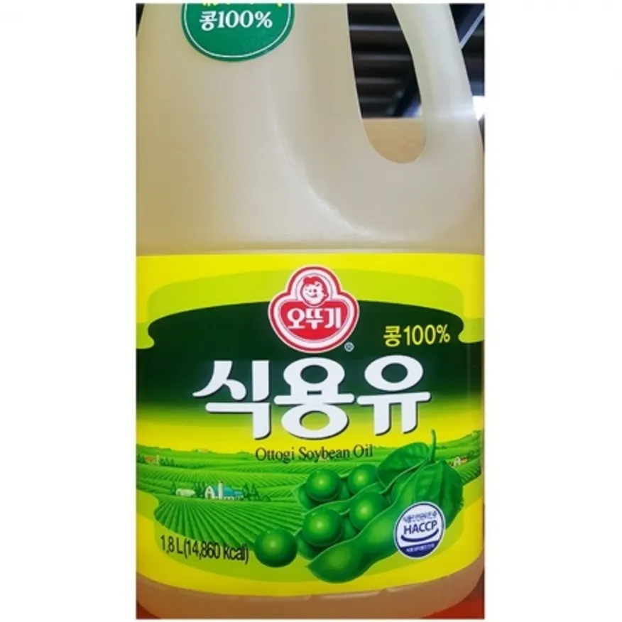 콩식용유 업소용 콩기름 1.8L 이미지