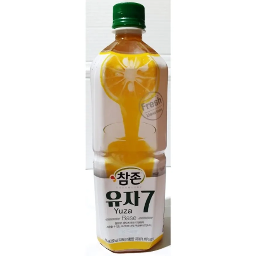 유자원액(참존 835ml) 업소용 카페 유자차 농축액 이미지