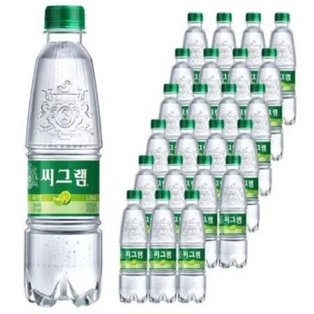 씨그램 라임 페트병 350ml x 24개 업소용 탄산수