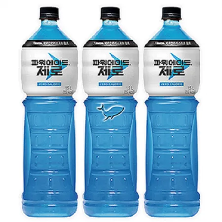 파워에이드 제로 페트병 1.5L x 12개 업소용 이온음료