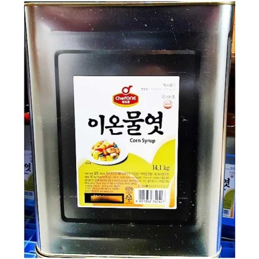 흰물엿(대상 15kg) 하얀 말통 물엿 콘시럽 대용량 업소용 이미지