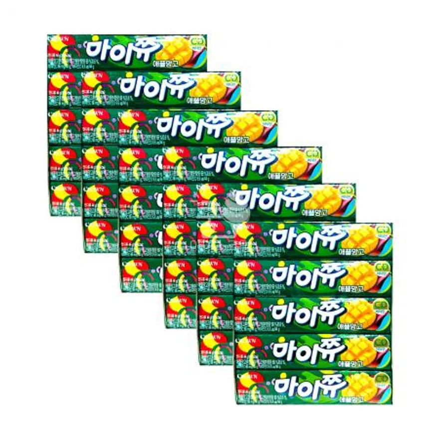 마이쮸 애플망고 44g 15개입 1곽 6개 / 츄잉 껌 캔디 아이 간식 어린이집 유치원 행사 이미지