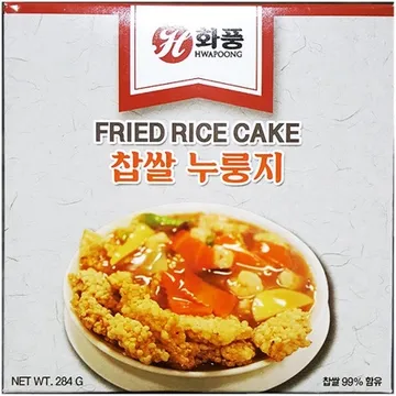 찹쌀누룽지(화풍 284g)X12 업소용 중화 누룽지탕 후라이드 라이스