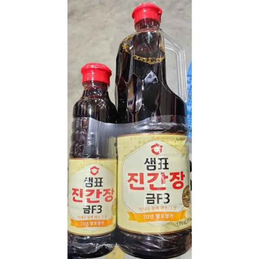 진간장 샘표 금F 업소용 간장 1.7L 500ml X 6 이미지