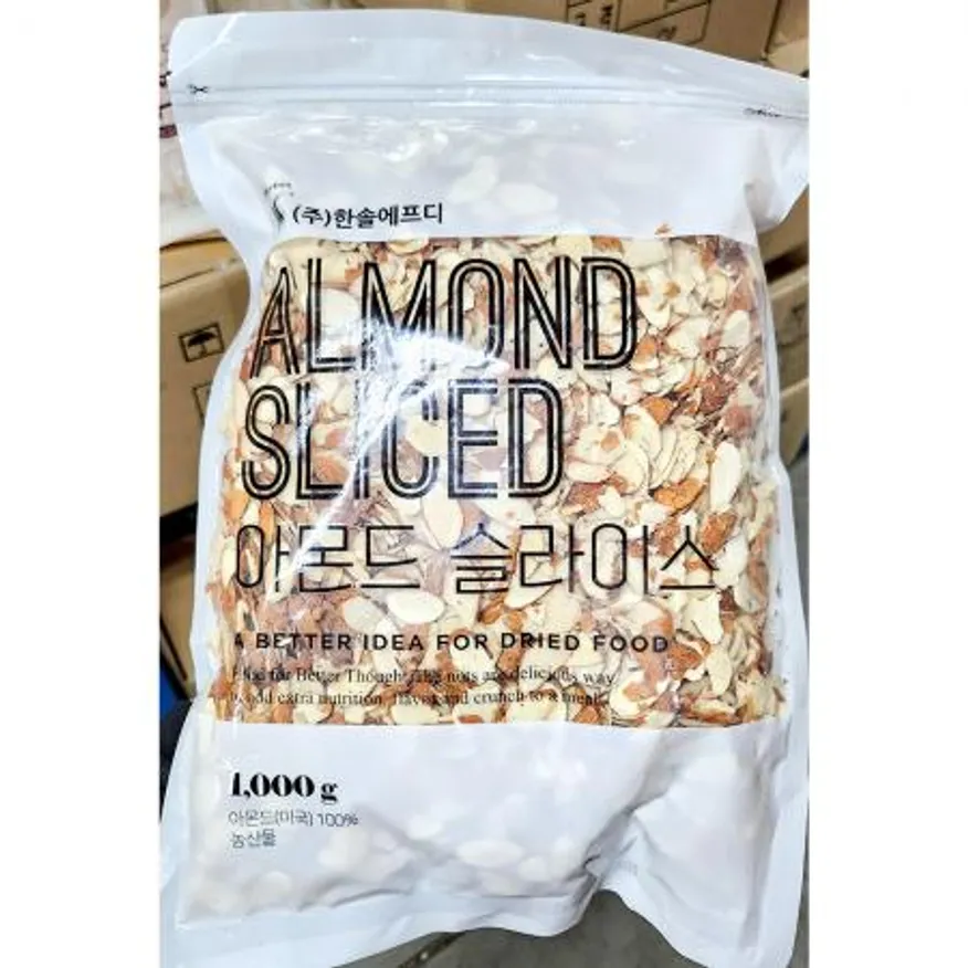 아몬드(진원 슬라이스 1kg) 업소용 아몬드슬라이스 이미지