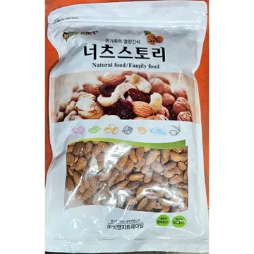 볶음아몬드(비앤지 1kg) 업소용 구운 아몬드 너츠스토리