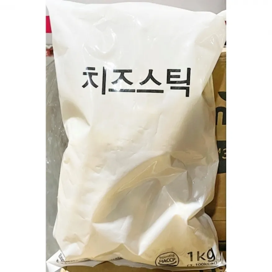 이지푸드 치즈스틱 봉지 1kg 업소용 냉동 프리미어 치즈봉 이미지