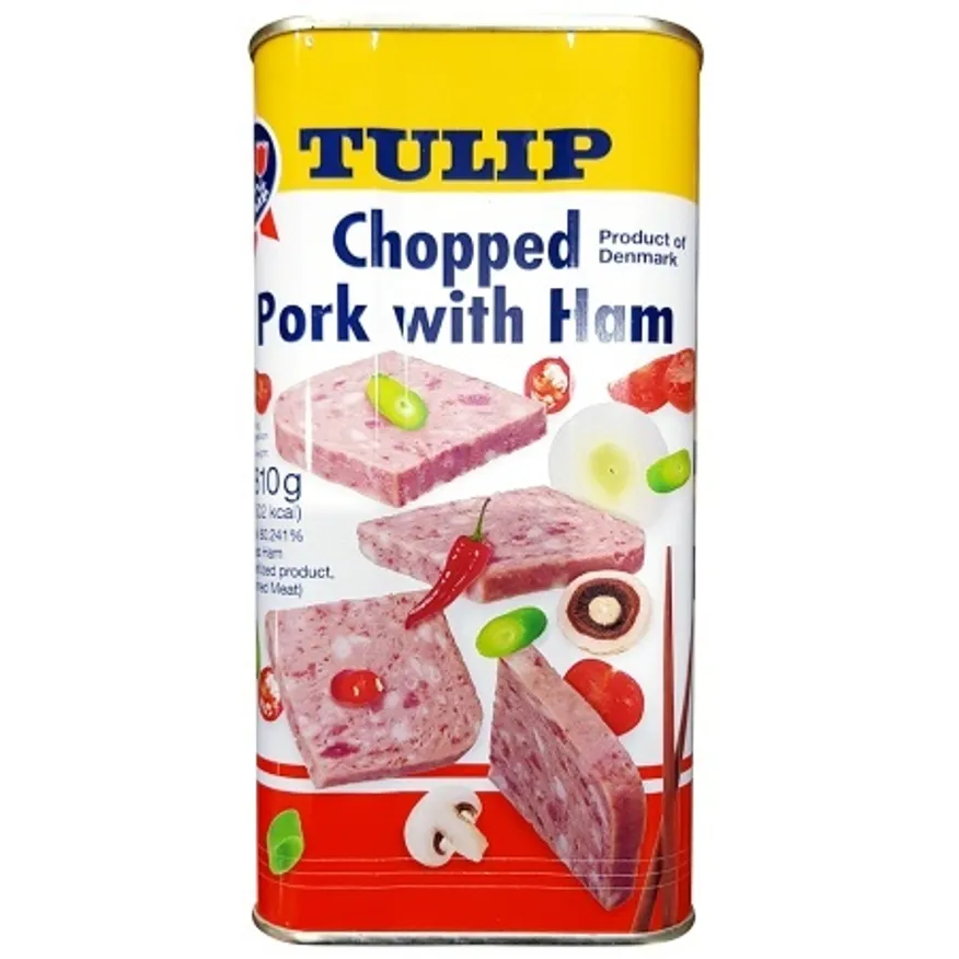 햄캔(튤립 춉트 1.81kg)X3 업소용 부대찌개햄 통조림 이미지