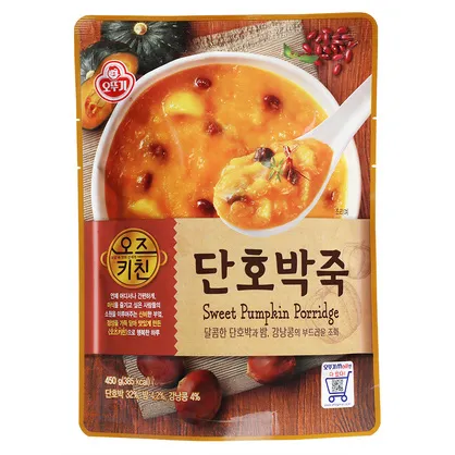 오뚜기 죽 단호박죽 450g 즉석 간편 조리 식품 파우치