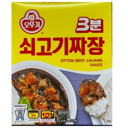 쇠고기짜장 (3분 200g) X24 오뚜기 3분 짜장