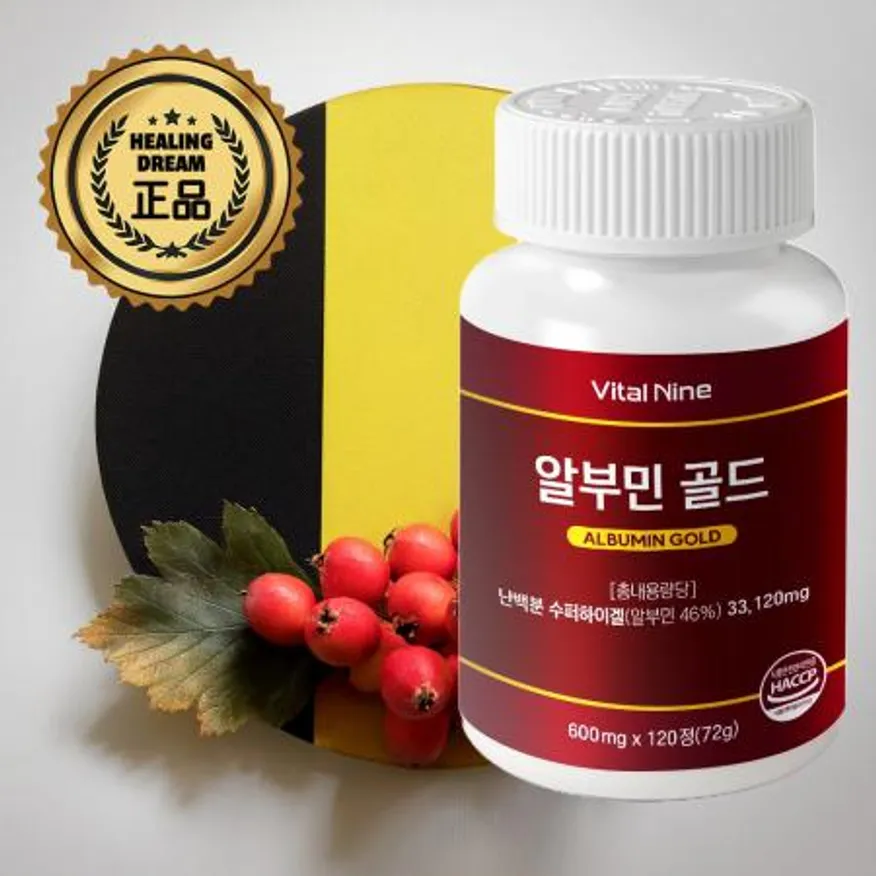 바이탈나인 알부민 골드 600mg x 120정 이미지