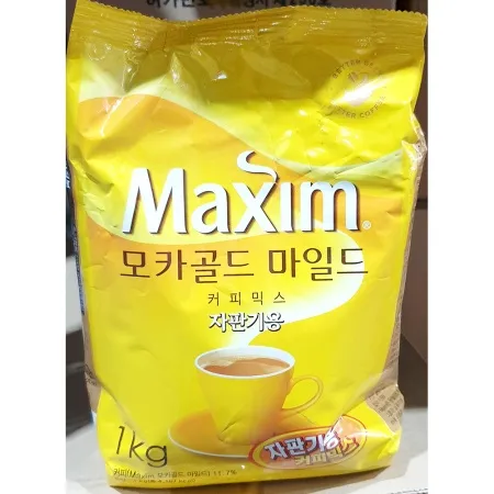 맥심모카골드 마일드 동서 1kg 자판기용 커피믹스 분말 가루