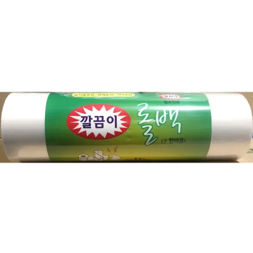 롤백(한마음 30x40Cm 380매)X4 업소용 롤팩 일회용 위생팩 일회용 비닐 이미지