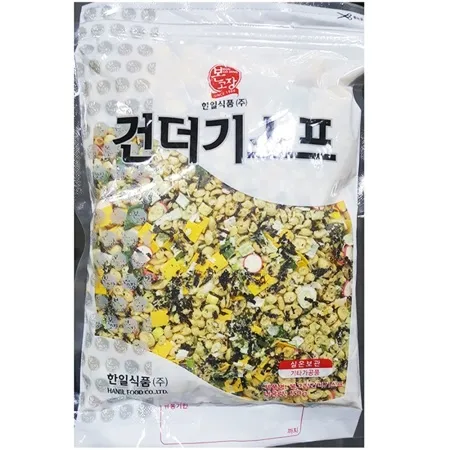 건더기스프(한일 250g)X12 업소용 우동 스프 고명 건더기