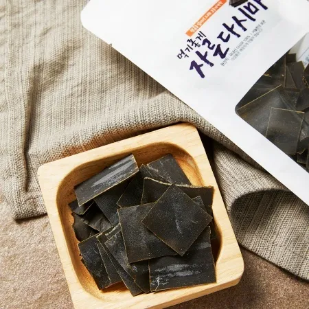 자른 다시마(자두 완도 20g)X10 업소용 마른 건조 절단 건다시마 이미지