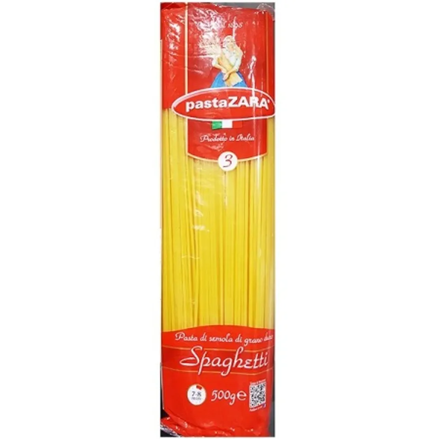 스파게티 3번(자라 500g)스파게티면 파스타 이미지