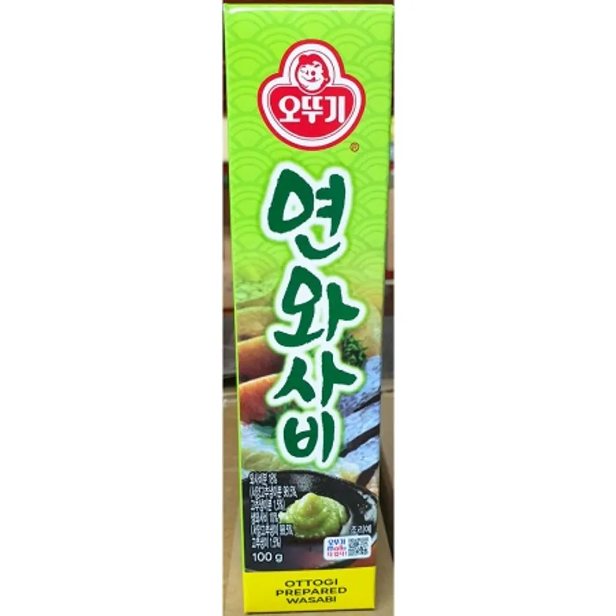 오뚜기 와사비 튜브 액상 100g 연와사비 고추냉이 이미지