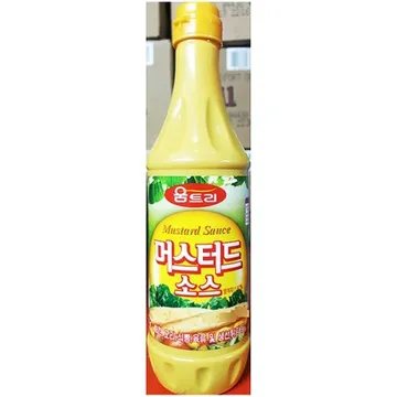 머스타드소스(움트리 925g) 업소용 겨자소스 액상 양겨자