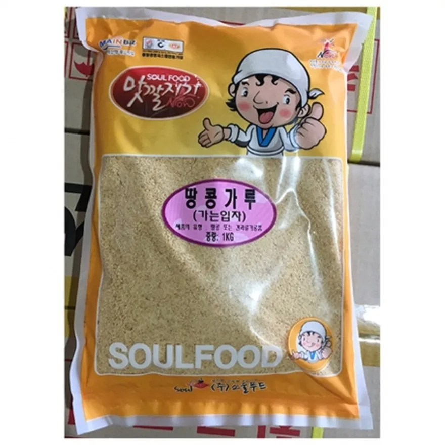 땅콩가루(맛깔 1kg) 업소용 땅콩분말 가루 피넛 파우더 가는입자 이미지