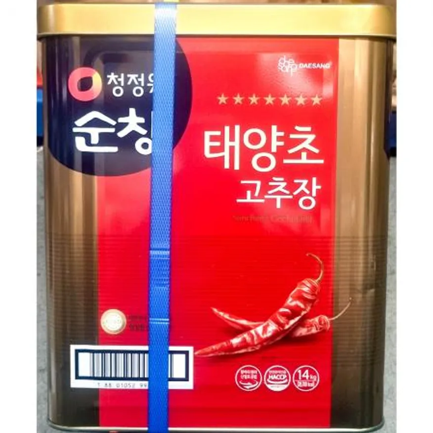 청정원 업소용 태양초 고추장 대용량 14Kg 이미지