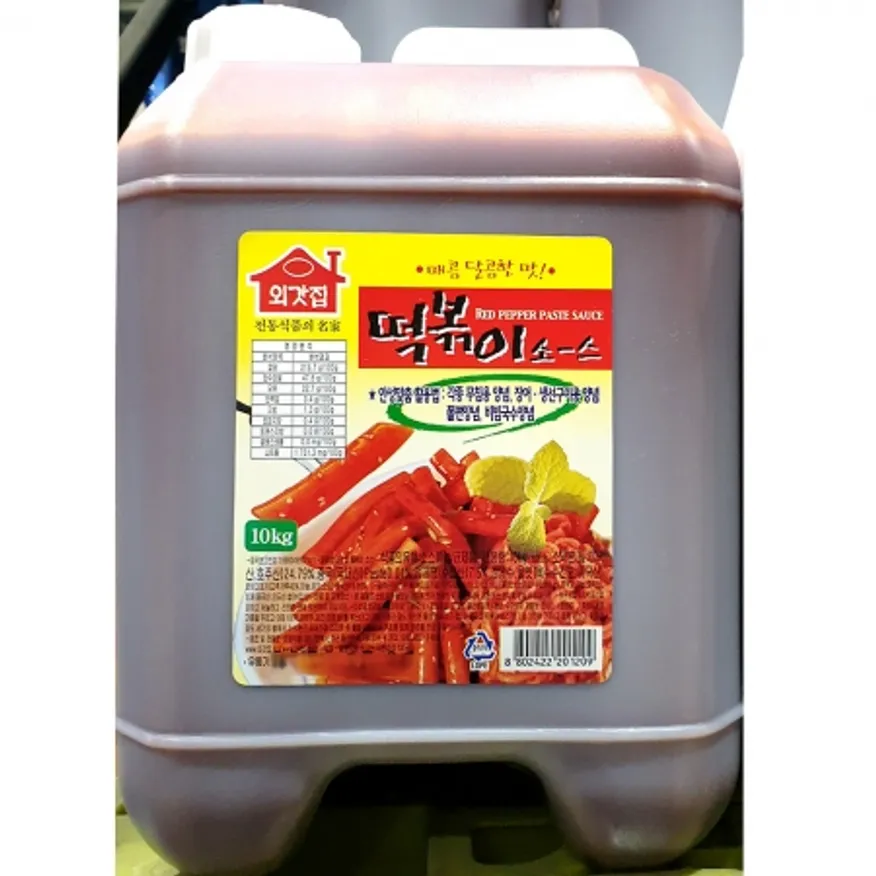 떡볶이소스(토당식품 동남 10kg) 업소용 대용량 떡볶이 양념 소스 이미지