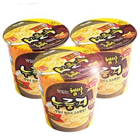 햅쌀 컵 누룽지 컵라면 30gx30개 간편 누릉지 숭늉 업소용