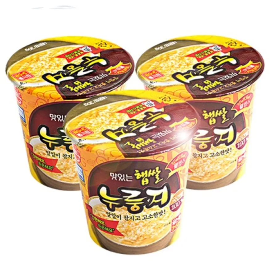햅쌀 컵 누룽지 컵라면 30gx30개 간편 누릉지 숭늉 업소용 이미지