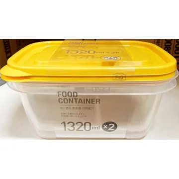이지컨테이너 락앤락(1.3L x2) 플라스틱 밀폐용기 냉장고 정리 용기
