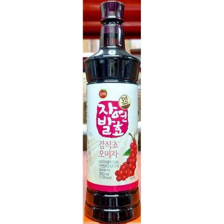오미자감식초(진미 950ml 자연발효) 업소용 감식초