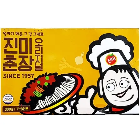 춘장(진미 300g)X10 가정용 짜장면 소스 이미지