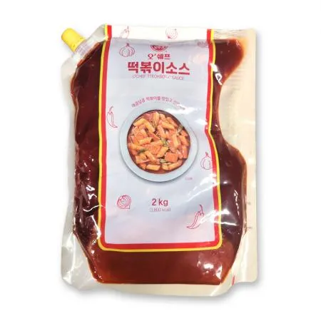 스파우트 떡볶이소스 오쉐프 2kg X6 업소용