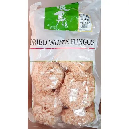 백목이버섯(맛깔지기 1kg) 업소용 하얀 건목이버섯