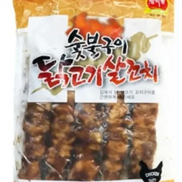 청학동 숯불직화 양념 닭꼬치 닭꼬지 1.6kg(80gX20개)