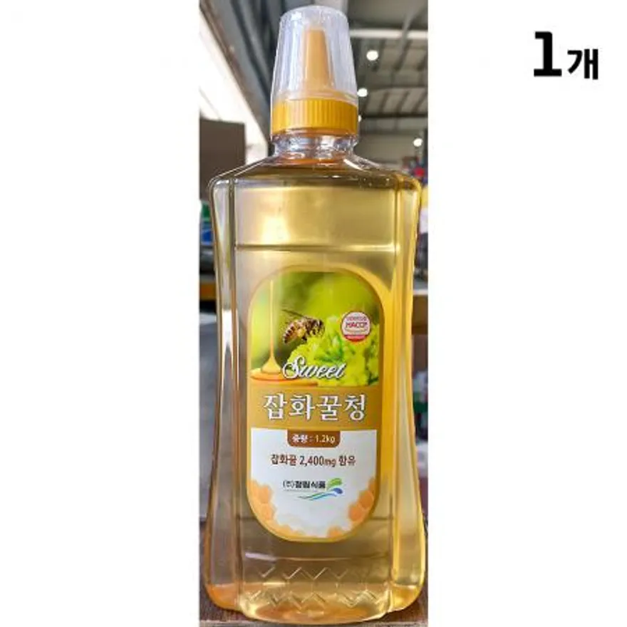 잡화청 꿀차(청림농산 1.2kg) 업소용 잡화꿀청 이미지