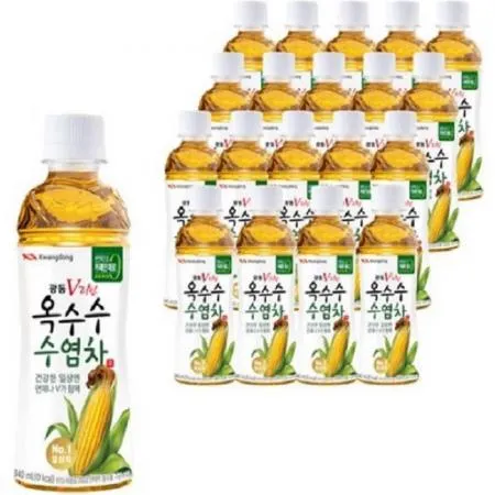 광동 V라인 옥수수수염차 페트병 340ml x 20개