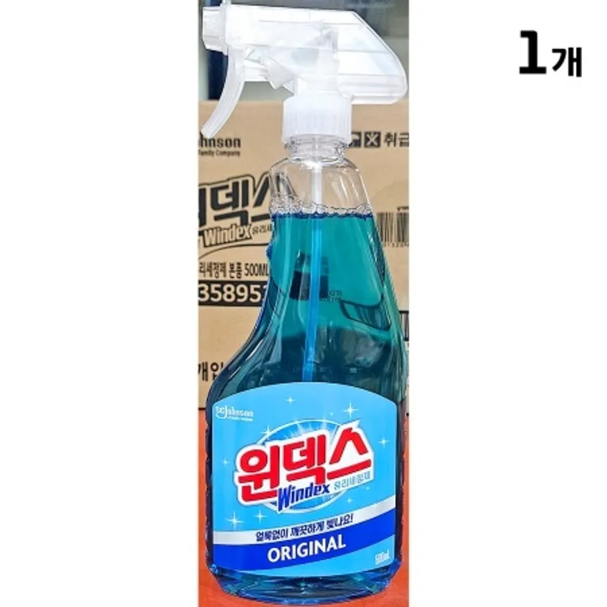 유리세정제(윈덱스 500ml 유리용) 윈덱스세정제 이미지