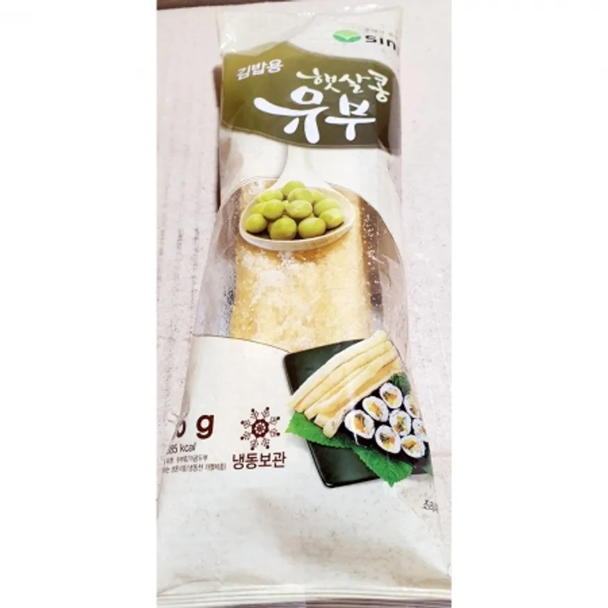 신미 김밥유부(21x6cm 115g) 김밥용유부 분식 유부 이미지