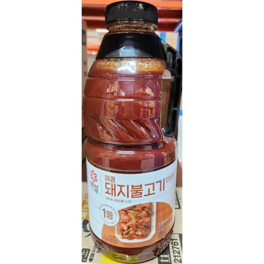 돼지불고기양념(백설 매콤 2.2kg) X6 업소용 불고기 양념 이미지