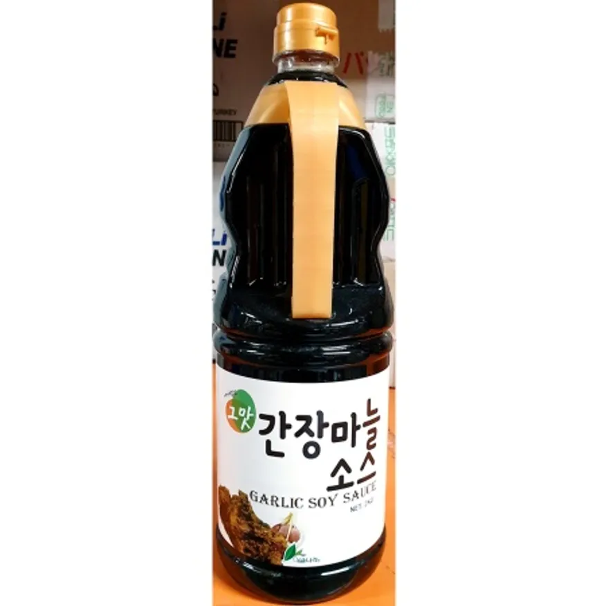 간장마늘소스(이슬나라 2kg) 업소용 마늘 양념 갈릭소스 이미지