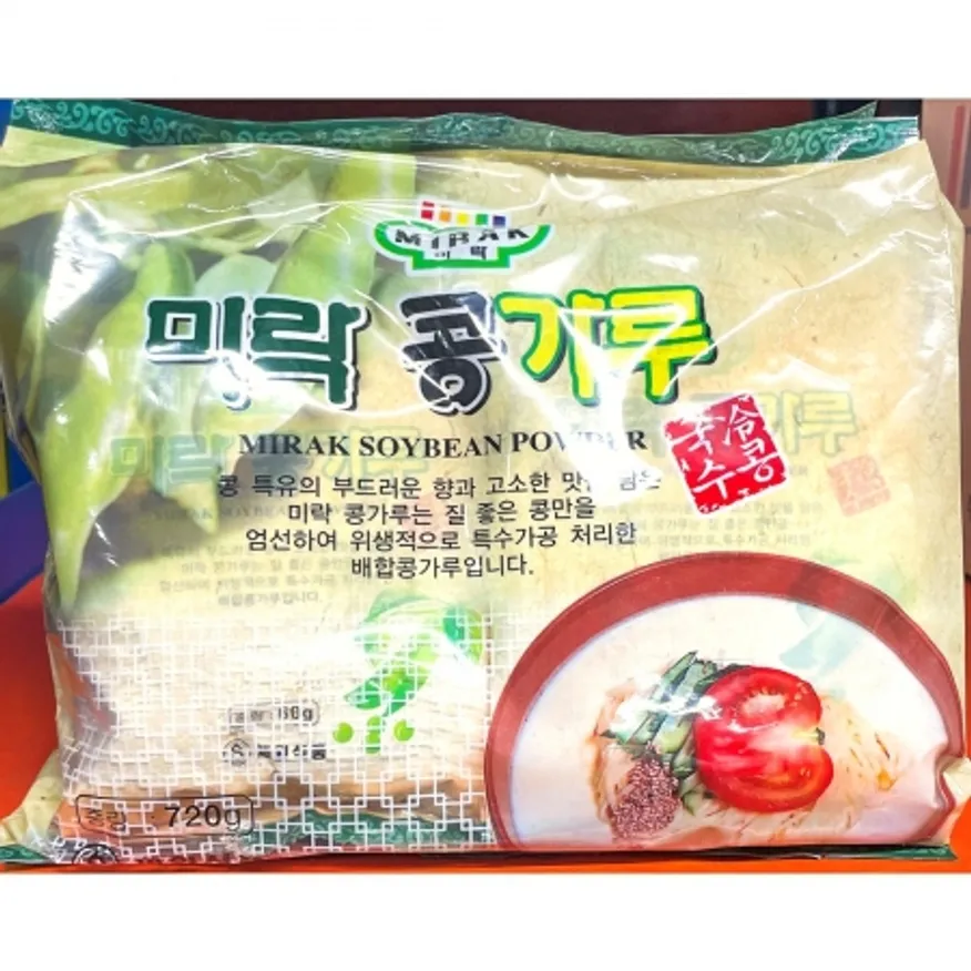 미락 콩가루 60g x12입 720g 대두 콩국수용 콩국물 이미지
