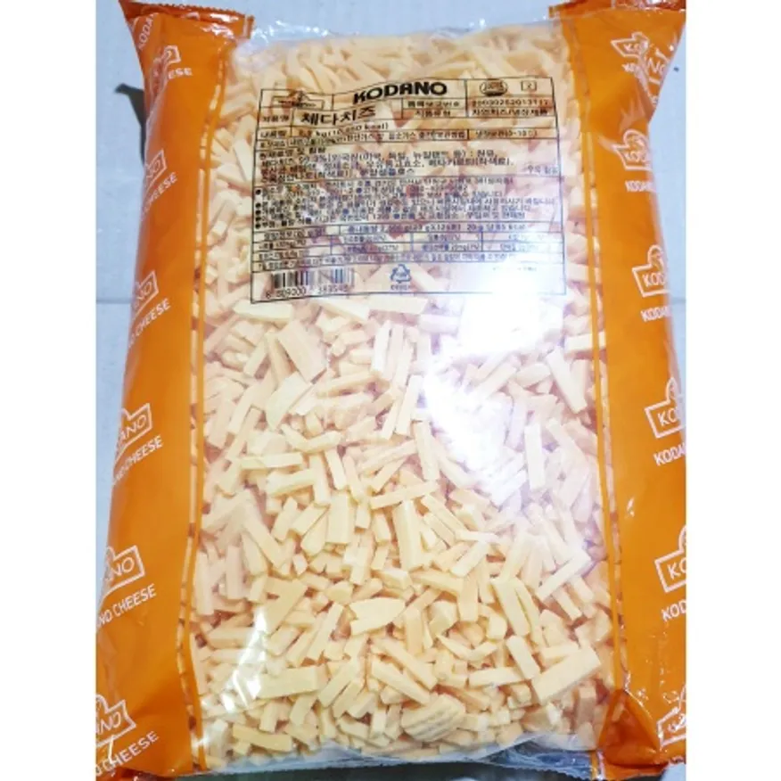 조홍 체다 피자치즈 2.5kg 업소용 코다노 치즈 이미지