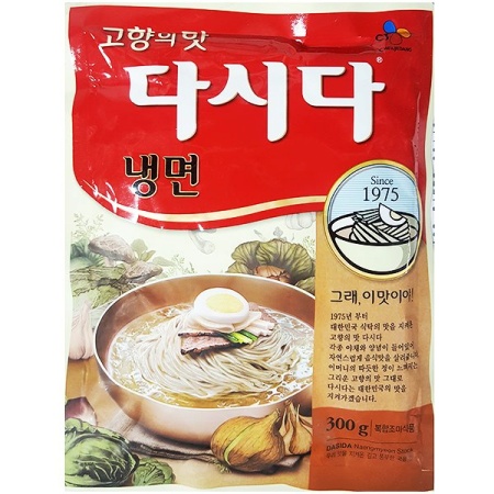 냉면다시다(백설 300g) 고향의 맛 업소용 물냉면 육수 소스 이미지