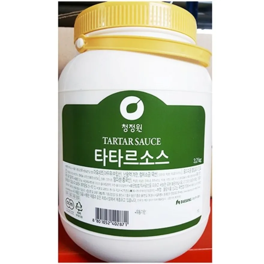 타타르드레싱(대상 3.2kg) 청정원 마요네즈 대용량 샐러드 이미지