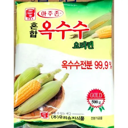 옥수수전분 맷돌표 업소용 옥수수가루 500g 이미지