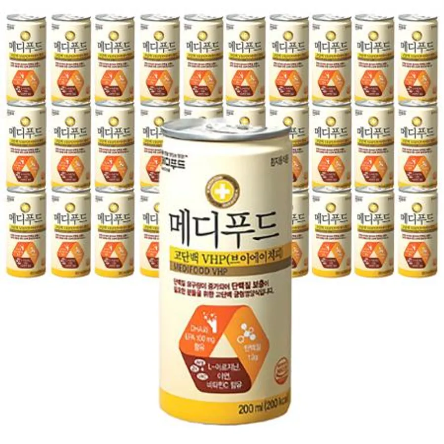 메디푸드 고단백 노인 영양식 환자식 경관식 뉴케어 단백질 보충제 200ml X 30캔 입원환자 음료 이미지